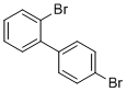 2,4'-二溴联苯分子结构 (CAS 49602-91-7)