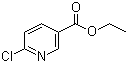 6-氯烟酸乙酯分子结构 (CAS 49608-01-7)