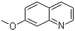 结构式 CAS# 4964-76-5, 7-甲氧基喹啉