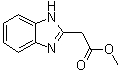 苯并咪唑-2-乙酸甲酯分子结构 (CAS 49672-05-1)