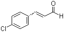 4-氯肉桂醛分子结构 (CAS 49678-02-6)