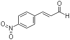 (2E)-3-(4-硝基苯基)-2-丙烯醛分子结构 (CAS 49678-08-2)
