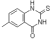2,3-二氢-6-甲基-2-硫代-4(1H)-喹唑啉酮分子结构 (CAS 49681-94-9)
