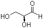 L-(-)-甘油醛分子结构 (CAS 497-09-6)