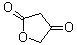 四氢呋喃-2,4-二酮分子结构 (CAS 4971-56-6)