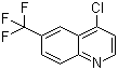 4-氯-6-(三氟甲基)喹啉分子结构 (CAS 49713-56-6)