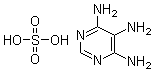 4,5,6-三氨基嘧啶硫酸盐分子结构 (CAS 49721-45-1)