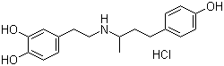盐酸多巴酚丁胺分子结构 (CAS 49745-95-1)