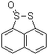 1,2-二硫杂苊 S-氧化物分子结构 (CAS 49833-12-7)