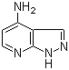 1H-吡唑并[3,4-b]吡啶-4-胺分子结构 (CAS 49834-62-0)