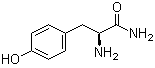 L-酪氨酰胺分子结构 (CAS 4985-46-0)