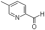 5-甲基吡啶-2-甲醛分子结构 (CAS 4985-92-6)