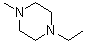 1-乙基-4-甲基哌嗪分子结构 (CAS 49860-76-6)