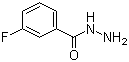 3-氟苯甲酰肼分子结构 (CAS 499-55-8)
