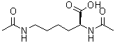 结构式 CAS# 499-86-5, N2,N6-二乙酰基-L-赖氨酸