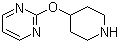 2-(Piperidin-4-yloxy)pyrimidine molecular structure (CAS 499240-48-1)