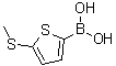 5-(Methylthio)thien-2-ylboronic acid molecular structure (CAS 499769-93-6)