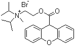 溴丙胺太林分子结构 (CAS 50-34-0)