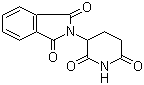 沙利度胺分子结构 (CAS 50-35-1)
