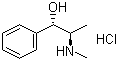 盐酸麻黄碱分子结构 (CAS 50-98-6)