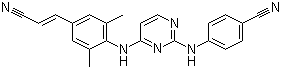 利匹韦林分子结构 (CAS 500287-72-9)