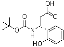 (betaR)-beta-[[(1,1-Dimethylethoxy)carbonyl]amino]-2-hydroxybenzenepropanoic acid molecular structure (CAS 500788-88-5)