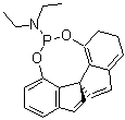 (11aR)-N,N-二乙基-10,11,12,13-四氢-二茚并[7,1-de:1',7'-fg][1,3,2]二氧杂磷杂环辛二烯-5-胺分子结构 (CAS 500997-66-0)