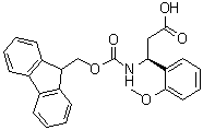 (betaS)-beta-[[(9H-芴-9-基甲氧基)羰基]氨基]-2-甲氧基苯丙酸分子结构 (CAS 501015-28-7)