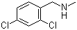 结构式 CAS# 5013-77-4, N-(2,4-二氯苄基)甲胺