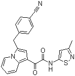 罗沙布林分子结构 (CAS 501948-05-6)