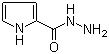 1H-Pyrrole-2-carbohydrazide molecular structure (CAS 50269-95-9)