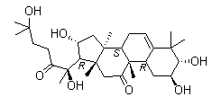 Cucurbitacin IIB molecular structure (CAS 50298-90-3)