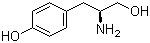 L-Tyrosinol molecular structure (CAS 5034-68-4)