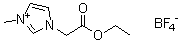 1-Ethoxycarbonylmethyl-3-methylimidazolium tetrafluoroborate molecular structure (CAS 503439-30-3)