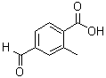 4-Formyl-2-methylbenzoic acid molecular structure (CAS 503470-23-3)