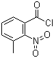 3-甲基-2-硝基苯甲酰氯分子结构 (CAS 50424-93-6)