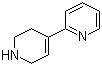 结构式 CAS# 50461-51-3, 1',2',3',6'-四氢-[2,4']联吡啶