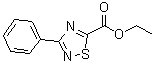 3-Phenyl-1,2,4-thiadiazole-5-carboxylic acid ethyl ester molecular structure (CAS 50483-79-9)