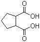 1,2-Cyclopentanedicarboxylic acid molecular structure (CAS 50483-99-3)