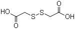 结构式 CAS# 505-73-7, 2,2'-二硫基二乙酸