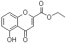 5-羟基-4-氧代-4H-1-苯并吡喃-2-羧酸乙酯分子结构 (CAS 50521-64-7)