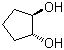 反式-1,2-环戊二醇分子结构 (CAS 5057-99-8)