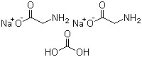 甘氨酸钠碳酸盐分子结构 (CAS 50610-34-9)