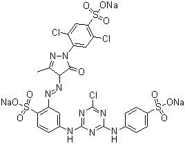 活性黄 2分子结构 (CAS 50662-99-2)
