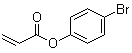4-Bromophenyl acrylate molecular structure (CAS 50663-21-3)
