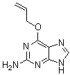 O6-烯丙基鸟嘌呤分子结构 (CAS 50663-54-2)