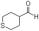 四氢噻喃-4-甲醛分子结构 (CAS 50675-19-9)