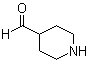 4-哌啶甲醛分子结构 (CAS 50675-20-2)
