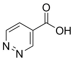 4-Pyridazinecarboxylic acid molecular structure (CAS 50681-25-9)