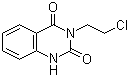 3-(2-氯乙基)-2,4(1H,3H)-喹唑啉二酮分子结构 (CAS 5081-87-8)